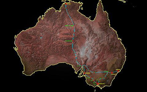 Illustrative diagram of the proposed (January 2022) Unite Cable System route.