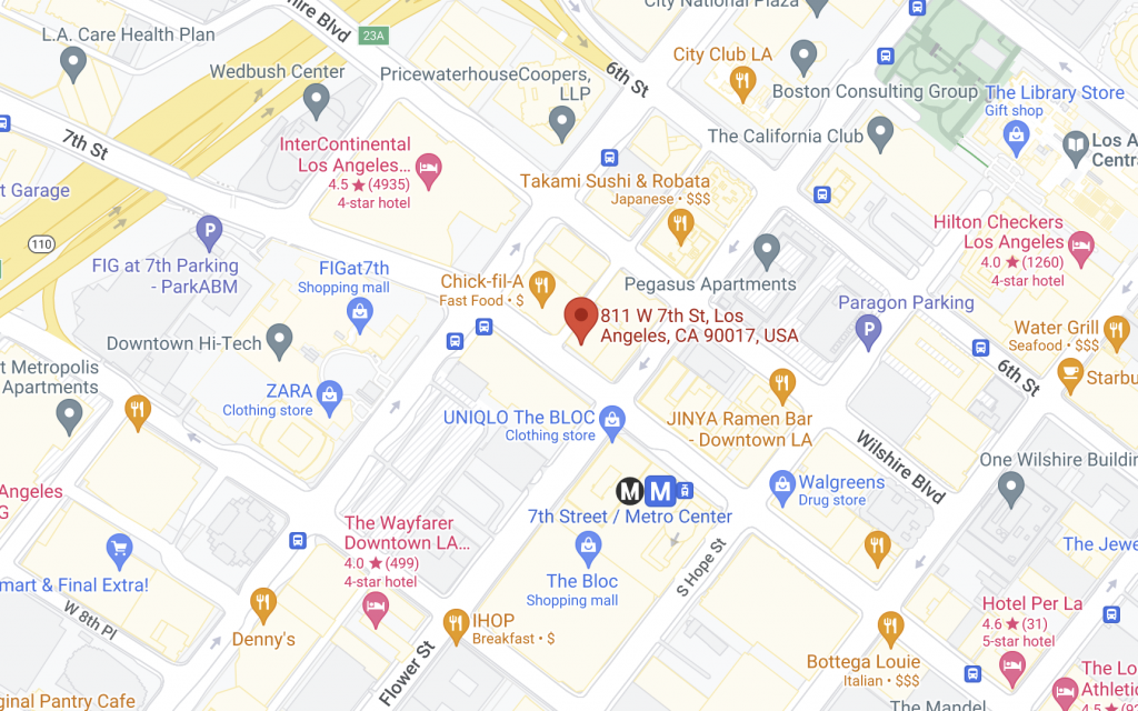 Inligo Networks USA Location 12th Floor 811 W 7th Street Los Angeles California 90017